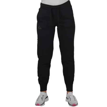 Kappa Taima Pants 705202-005, Damskie, Czarne, spodnie, bawełna, rozmiar: L