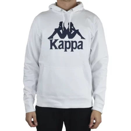 Kappa Taino Hooded 705322-001, Męskie, Białe, bluzy, bawełna, rozmiar: L