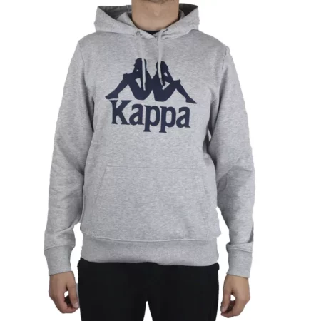 Kappa Taino Hooded 705322-18M, Męskie, Szare, bluzy, bawełna, rozmiar: L