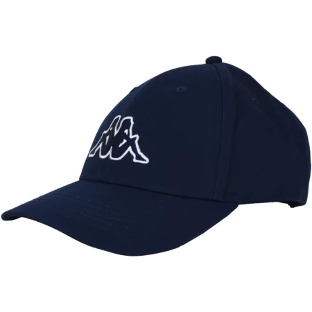 Kappa Zacoby Cap 708134-19-4024, Unisex, Granatowe, czapki z daszkiem, bawełna, rozmiar: One size