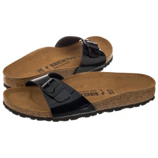 Klapki Madrid Patent Black 040303 (BK6-b) Birkenstock