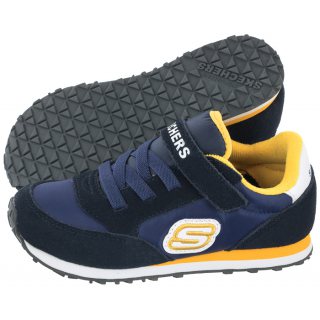 Buty Retro Sneaks Navy/Gold 97366N/NVGD (SK82-a) Skechers