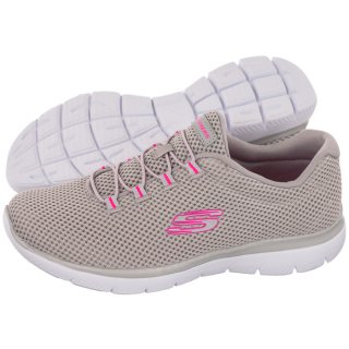 Buty Sportowe Summits Gray/Hot Pink 12985/GYHP (SK81-b) Skechers