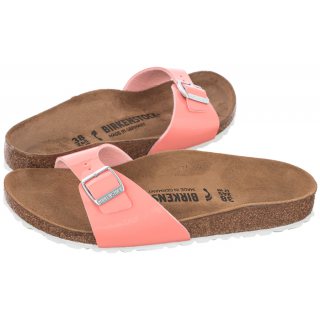 Klapki Madrid BS Patent Coral Peach 1019445 (BK6-m) Birkenstock