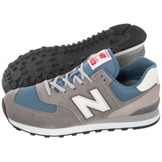 Sneakersy ML574OW2 Szare/Niebieskie (NB489-c) New Balance