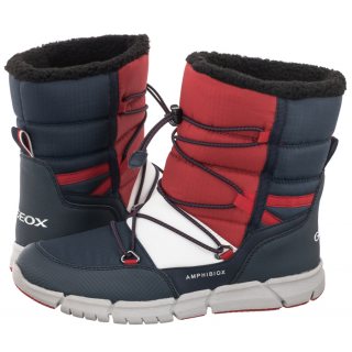 Śniegowce J Flexyper B.B Abx C Navy/Red J269XC 0FU50 C0735 (GE60-a) Geox