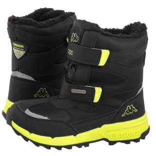 Śniegowce Cekis Tex K 260903K/1133 Black/Lime (KA227-a) Kappa