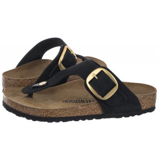 Klapki Gizeh Big Buckle Black 1024019 (BK196-a) Birkenstock