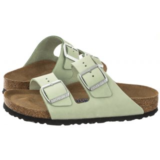 Klapki Arizona Bs Soft Footbed Matcha 1024213 (BK217-b) Birkenstock