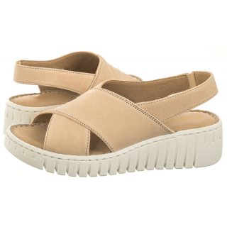 Sandały Annya Beige 32-38302-17 (SA58-a) Salamander