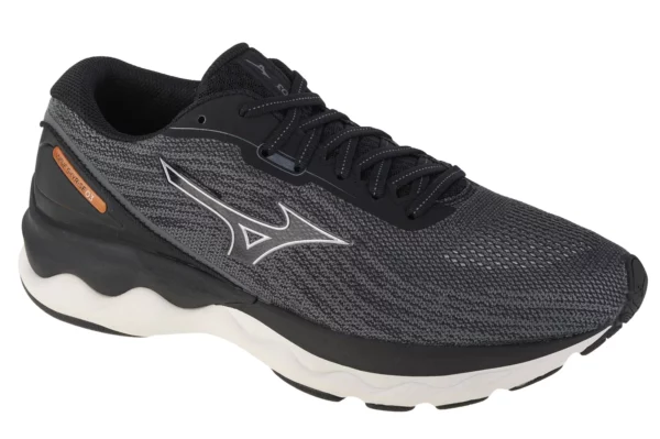 Mizuno Wave Skyrise 3 J1GC220904, Męskie, Szare, buty do biegania, tkanina, rozmiar: 44,5