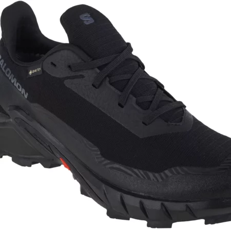 Salomon Alphacross 5 GTX 473075, Męskie, Czarne, buty do biegania, tkanina, rozmiar: 41 1/3