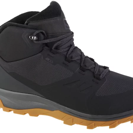 Salomon Outsnap CSWP 409220, Męskie, Czarne, buty trekkingowe, tkanina, rozmiar: 44