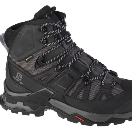 Salomon Quest 4 GTX 412926, Męskie, Czarne, buty trekkingowe, nubuk, rozmiar: 41 1/3