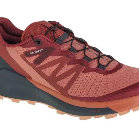 Salomon Sense Ride 4 413055, Damskie, Bordowe, buty do biegania, przewiewna siateczka, rozmiar: 36