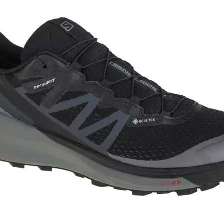 Salomon Sense Ride 4 GTX 413071, Męskie, Czarne, buty do biegania, tkanina, rozmiar: 44