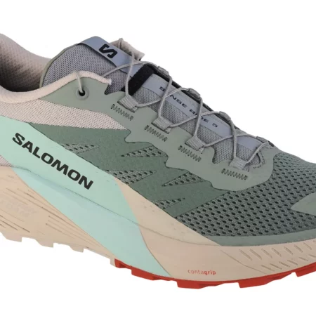 Salomon Sense Ride 5 472117, Męskie, Zielone, buty do biegania, tkanina, rozmiar: 43 1/3