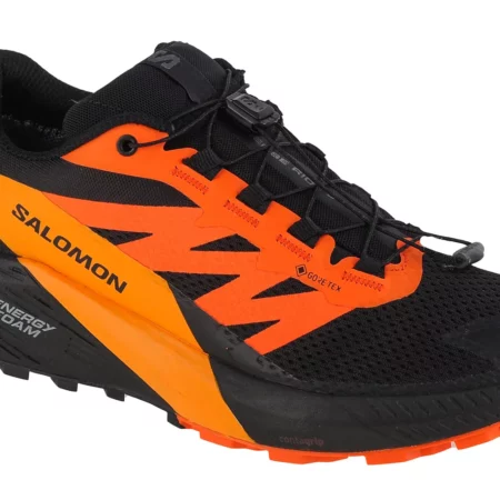 Salomon Sense Ride 5 GTX 471473, Męskie, Czarne, buty do biegania, tkanina, rozmiar: 43 1/3