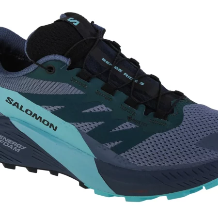 Salomon Sense Ride 5 GTX 471474, Męskie, Niebieskie, buty do biegania, tkanina, rozmiar: 43 1/3