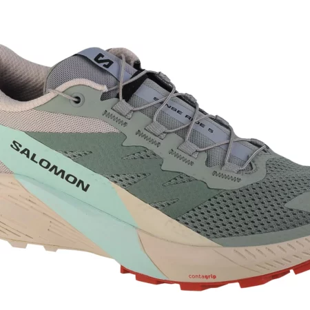 Salomon Sense Ride 5 W 472123, Damskie, Zielone, buty do biegania, tkanina, rozmiar: 37 1/3