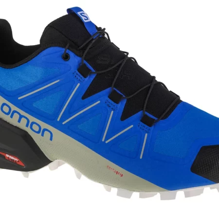 Salomon Speedcross 5 416095, Męskie, Niebieskie, buty do biegania, tkanina, rozmiar: 40 2/3