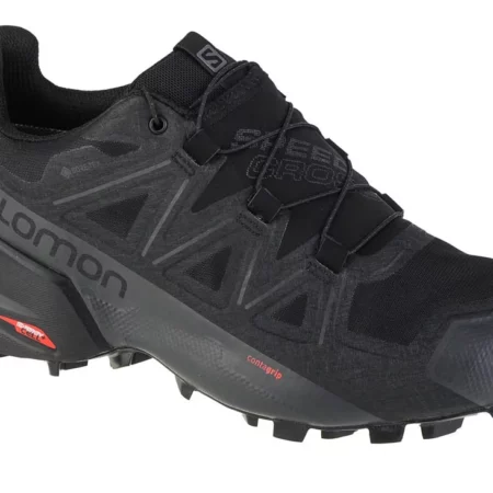 Salomon Speedcross 5 Gtx 407953, Męskie, Czarne, buty do biegania, tkanina, rozmiar: 45 1/3