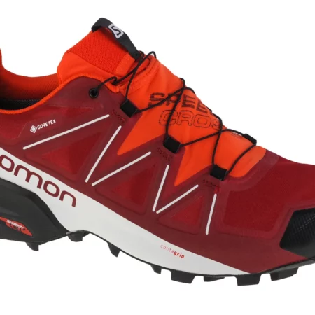 Salomon Speedcross 5 GTX 416125, Męskie, Czerwone, buty do biegania, tkanina, rozmiar: 40