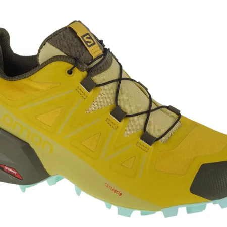 Salomon Speedcross 5 W 416097, Damskie, Żółte, buty do biegania, tkanina, rozmiar: 36 2/3