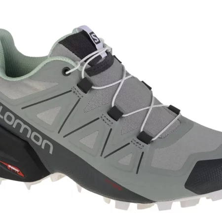 Salomon Speedcross 5 W 416098, Damskie, Zielone, buty do biegania, tkanina, rozmiar: 40