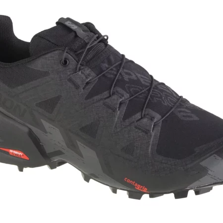 Salomon Speedcross 6 417379, Męskie, Czarne, buty do biegania, tkanina, rozmiar: 40 2/3