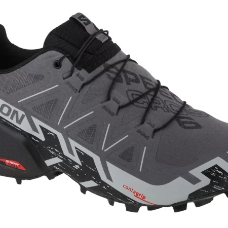 Salomon Speedcross 6 417380, Męskie, Szare, buty do biegania, tkanina, rozmiar: 41 1/3