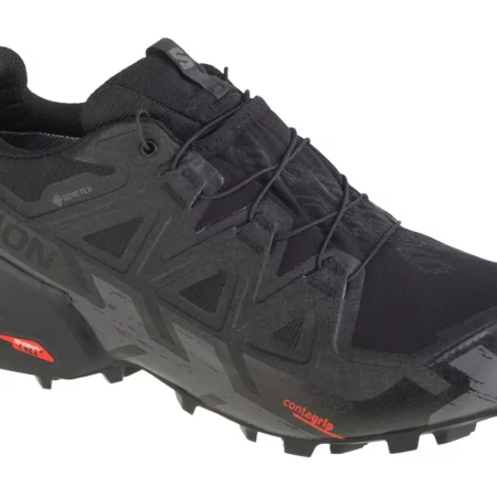 Salomon Speedcross 6 GTX 417386, Męskie, Czarne, buty do biegania, tkanina, rozmiar: 41 1/3