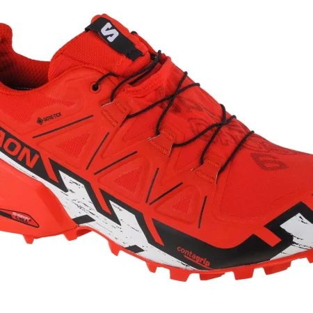 Salomon Speedcross 6 GTX 417390, Męskie, Czerwone, buty do biegania, tkanina, rozmiar: 41 1/3