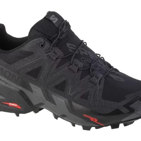 Salomon Speedcross 6 Wide 417440, Męskie, Czarne, buty do biegania, tkanina, rozmiar: 46 2/3