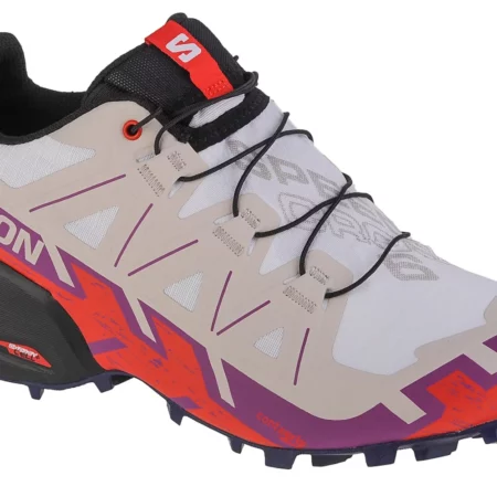 Salomon Speedcross 6 Wide W 472212, Damskie, Białe, buty do biegania, tkanina, rozmiar: 36 2/3