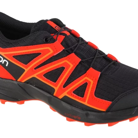 Salomon Speedcross CSWP J 471234, Dla chłopca, Czerwone, buty do biegania, tkanina, rozmiar: 34