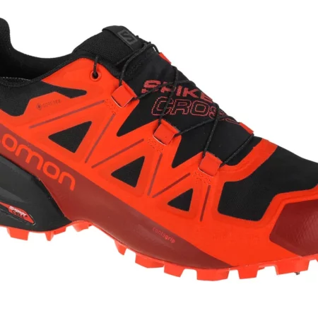 Salomon Spikecross 5 GTX 408082, Męskie, Czerwone, buty do biegania, syntetyk, rozmiar: 40