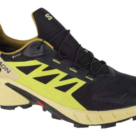 Salomon Supercross 4 GTX 417317, Męskie, Czarne, buty do biegania, tkanina, rozmiar: 41 1/3