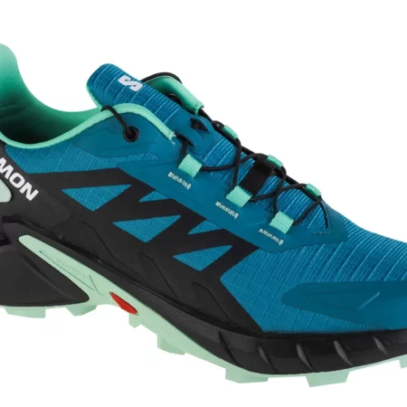 Salomon Supercross 4 W 471195, Damskie, Zielone, buty do biegania, tkanina, rozmiar: 38 2/3