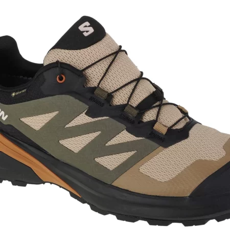 Salomon X-Adventure GTX 473213, Męskie, Brązowe, buty do biegania, tkanina, rozmiar: 45 1/3