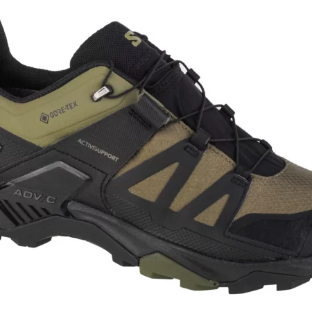 Salomon X Ultra 4 GTX 413853, Męskie, Zielone, buty trekkingowe, tkanina, rozmiar: 44