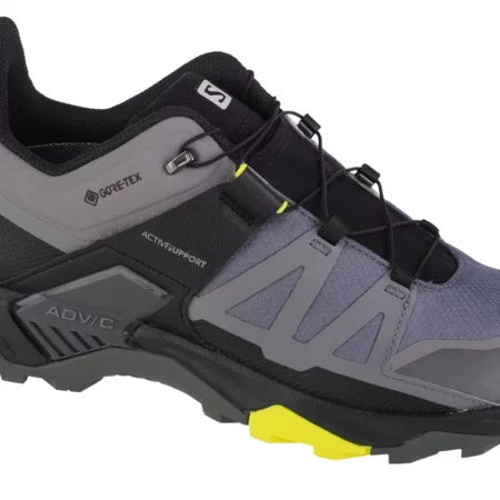 Salomon X Ultra 4 GTX 416229, Męskie, Szare, buty trekkingowe, tkanina, rozmiar: 41 1/3