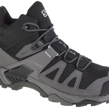 Salomon X Ultra 4 Mid GTX 413834, Męskie, Czarne, buty trekkingowe, tkanina, rozmiar: 40 2/3