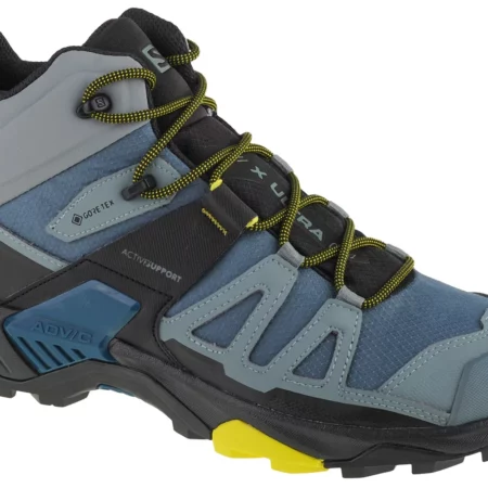 Salomon X Ultra 4 Mid GTX 416246, Męskie, Szare, buty trekkingowe, tkanina, rozmiar: 42