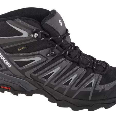 Salomon X Ultra Pioneer Mid GTX 471703, Męskie, Czarne, buty trekkingowe, tkanina, rozmiar: 40 2/3