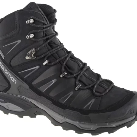 Salomon X Ultra Trek GTX 404630, Męskie, Czarne, buty trekkingowe, nubuk, rozmiar: 40 2/3