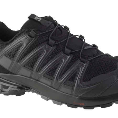 Salomon XA Pro 3D v8 Wide 416892, Męskie, Czarne, buty do biegania, przewiewna siateczka, rozmiar: 44