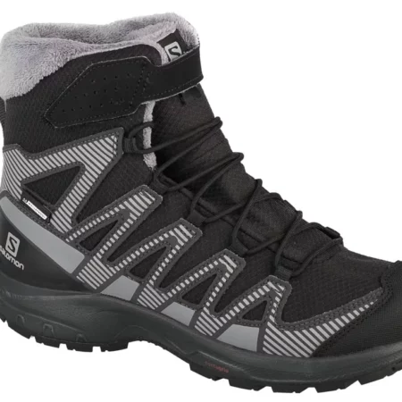 Salomon XA Pro V8 Winter 414334, Dla chłopca, Czarne, buty trekkingowe, tkanina, rozmiar: 31