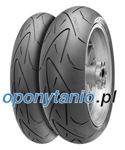 Continental ContiSportAttack ( 130/70 ZR16 TL (61W) M/C, koło przednie )