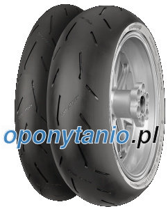 Continental ContiRaceAttack 2 ( 120/70 ZR17 TL 58W M/C, Mieszanki gumowej medium, koło przednie )